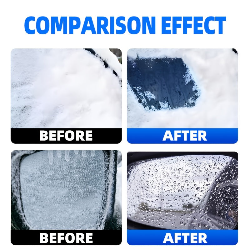 Refrigerator Defrosting and De-icing Agent — Fast Ice Melting and Anti-Freezing for Home Freezers and RV Freezing Equipment, Freezer Defrosting, Ice Melting Solution, Efficient Deicing, Quick Defrosting, Durable Container,