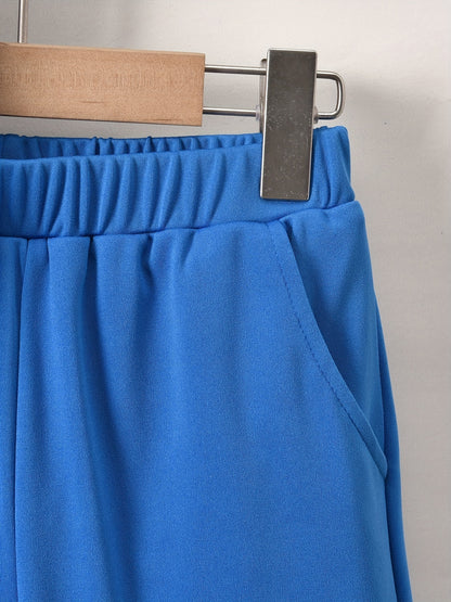 Cool Short-Sleeve T-Shirt with Letter Print And Shorts Set for Boys, for Outdoor