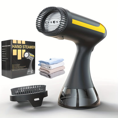 1500W Portable Handheld Steam Iron with 300ml Water Tank - 230V European Plug, Compact & Lightweight for Home Use, No Battery Needed, Ideal for Delicate Fabrics, Garment Steamer, Sleek Design, Durable Construction