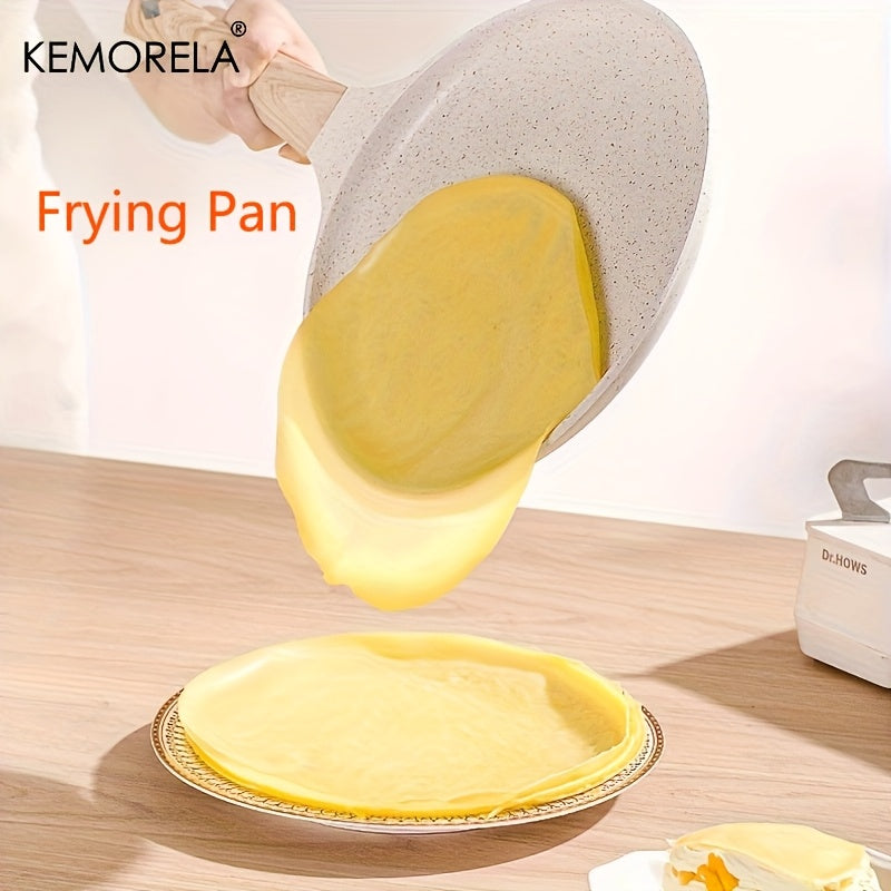 KEMORELA 1pc Medical Stone Crepe Pans, Griddle for Making Tortillas, Quesadillas, Faas, Pancakes, French Toast, for Induction Cooker, Cookware, Kitchen Utensils, Kitchen Gadgets, Kitchen Accessories, Home Kitchen Items