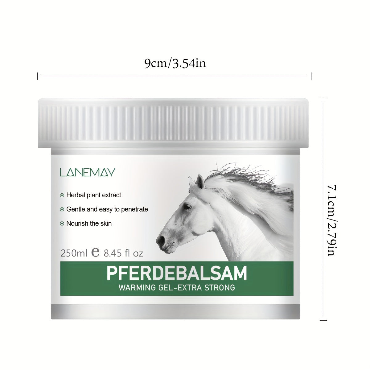 Winter-Warming Cream with Herbal Formula, Joint & Muscle Massge Cream for Body Care-250ml, Body Moisturizer, Winter Skincare, Cream, Nourishing Lotion, Mild Formulation, Hypoallergenic Cream, Cream, Warming Lotion, Dry Light