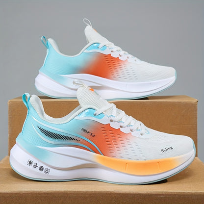 Men'S High-Performance Running Shoes - All-Season Breathable Athletic Sneakers with Carbon Plate Speed Stabilization, Training & Competition Soft Sole, Suitable for All Adults, Athletic Footwear, Sleek Sporty Design, Durable