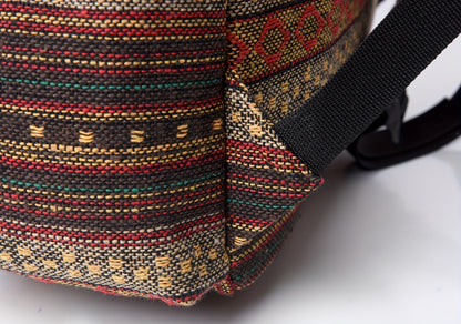 2025 Vintage Style Backpack with Adjustable Straps, Multiple Compartments in Brown, Red, Blue and Gray, Large Capacity Travel Backpack and Daypack, Travel Backpack