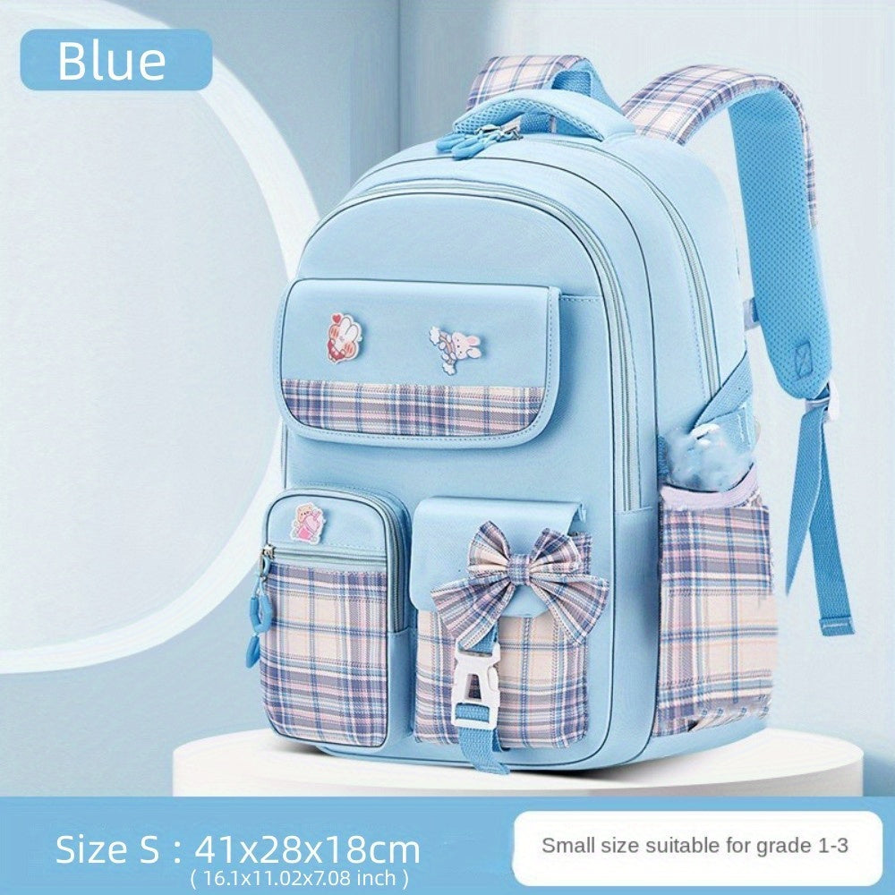 Bow Tie Lady Pink INS Backpacks for Girls Backpack School Bookbag for Teenage Cute Book Bag, Buy Backpack
