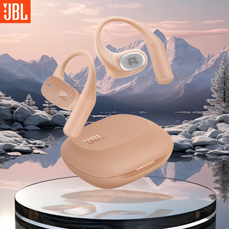 JBL Sense Lite sound circle, open wireless headphones, non-bone conduction sports running exercise travel hanging ear type non-clip ear headset, long-term wear, ultra-long battery life, enhanced bass, sound quality and clear