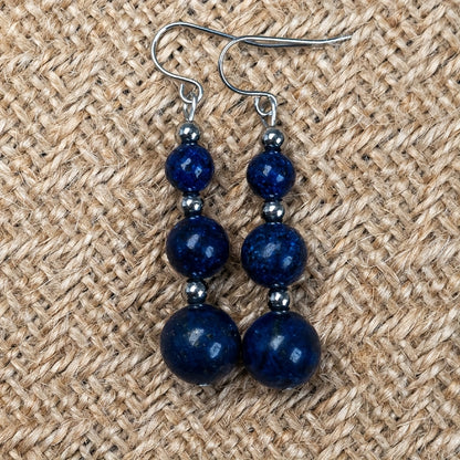 1Pair Handmade Natural Stone Earrings,Tiger Eye Bead Earrings,Aventurine Earrings,Carnelian Earrings for Women in Bohemian Style, Valentine's Day Gift