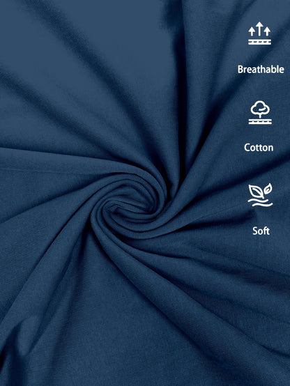 3pcs Women'S 100% V-Neck Long Sleeve T-Shirts - Soft, Durable, and Comfortable Casual Wear for All Seasons, Perfect for Holidays, Graduations, and Everyday Style, Everyday Comfort Wear | Minimalist Style | Soft Fabric Tee