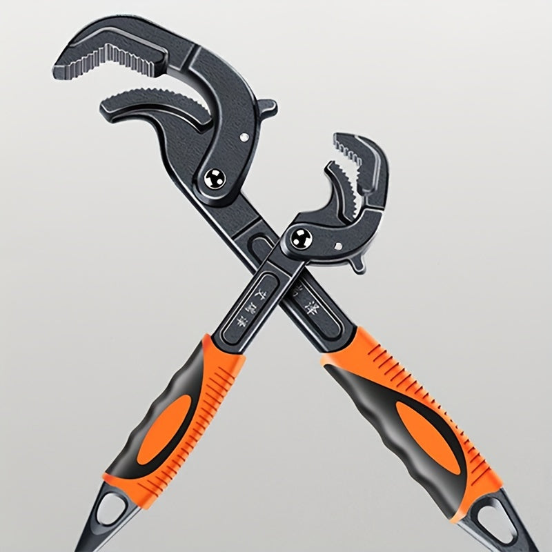 Universal Wrench Multifunctional Opening Wrench Adjustable Ratchet Spanner Hand Repair Tools