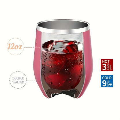 15oz Stainless Steel Travel Mug with Dual-Wall Vacuum Insulation, Leak-Proof Lid & Handle, 300ml, Personal Coffee Cup for Running, Gym, Office, Commuting - Dishwasher Safe, Hand Wash Only, No Battery Needed, Coffee Travel Mug