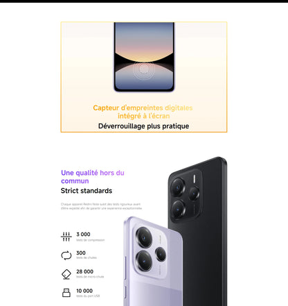 Xiaomi Redmi Note 14 5G 8GB+256GB NO Charger 6.67 ''AMOLED 120Hz 45W Charging 108MP Real Camera 5110mAh