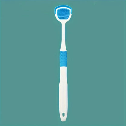 1pc Tongue Scraper, Tongue Coating Scraper, Reduce Bad Breath For Oral Care, Silicone Tongue Cleaners, Silicone Tongue Cleaning Tools For Adults