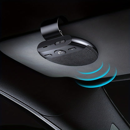 Wireless Vehicle Car V5.0 Speakers Handsfree Car Kit Hands-free Speakerphone Hands Free Sun Visor Music Player With Mic