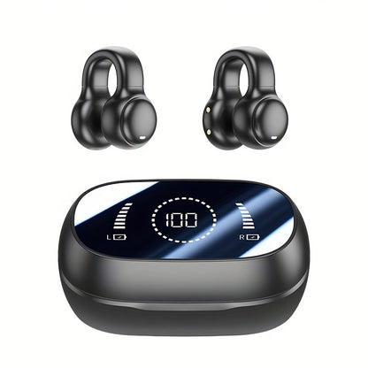 GENAI M47 Earbud - Compact, Wireless, Active Noise Canceling, USB-C Charging, Long Endurance, Easy to Carry, Ideal for Sports and Games, Sports Headphones|Sleek Design|Wireless Earbud
