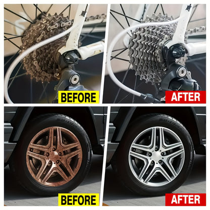 FARIENNE Multi-Functional Rust Removal Lubricant - Fast-Acting, No Residue, Spray Formula for Brake Discs, Exhaust Pipes, Stainless Steel Kitchenware, Ceramic Tiles, Metal Polishing | Multi-Purpose Lubricant | Effective Rust