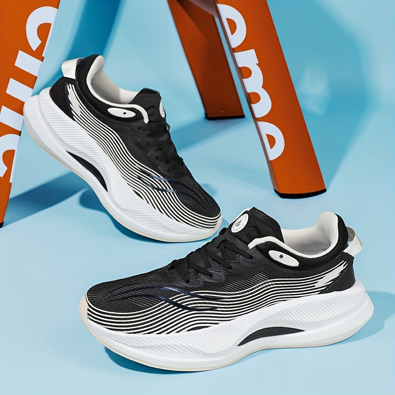 Men'S and Women'S Versatile Running Shoes - Stylish Low-Top Sneakers with Lace-Up Closure, Lightweight and Breathable Fabric Upper, Rubber Base for Outdoor and Gym Training, Ideal for Morning and Night Jogging, Park Exercises