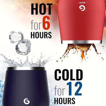 15oz Stainless Steel Travel Mug with Dual-Wall Vacuum Insulation, Leak-Proof Lid & Handle, 300ml, Personal Coffee Cup for Running, Gym, Office, Commuting - Dishwasher Safe, Hand Wash Only, No Battery Needed, Coffee Travel Mug