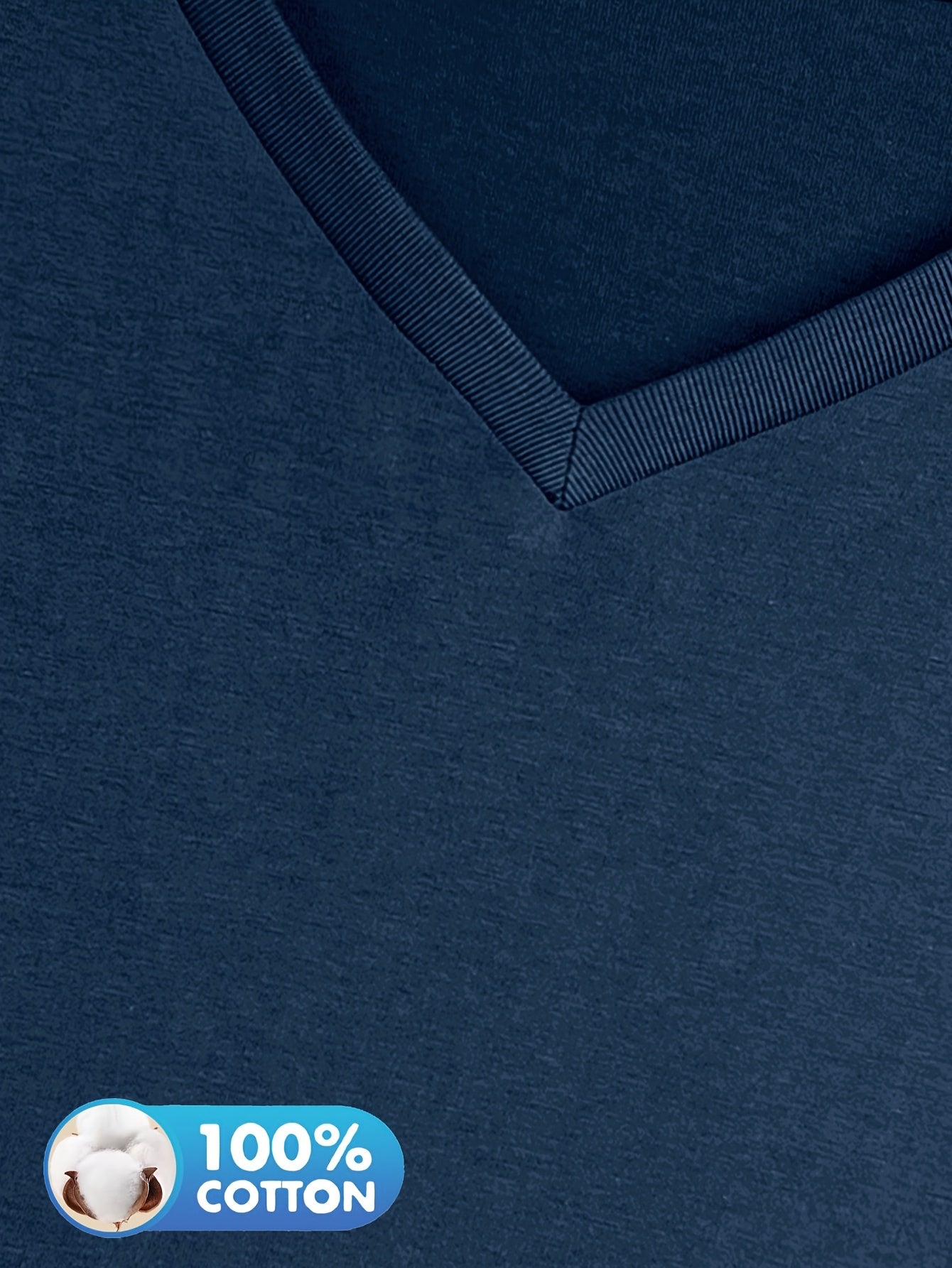 3pcs Women'S 100% V-Neck Long Sleeve T-Shirts - Soft, Durable, and Comfortable Casual Wear for All Seasons, Perfect for Holidays, Graduations, and Everyday Style, Everyday Comfort Wear | Minimalist Style | Soft Fabric Tee