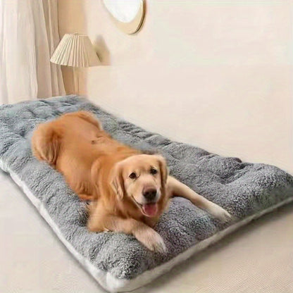 Dog beds suitable for extra-large dogs, comfortable and soft large dog kennel sofas, dog blankets and mattresses, pet pads suitable for small to large dogs, providing comfortable rectangular comfort for dogs and cats., Cozy P