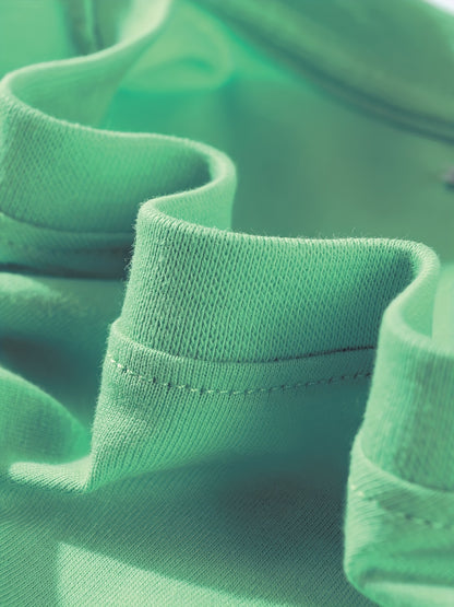 T-shirt infantil de cor sólida, blusa casual de manga curta, t-shirt infantil para o verão.