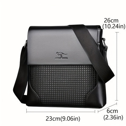 Bolsa Masculina Estilosa de Ombro e Tiracolo