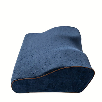 4D Pillow - Ergonomic Butterfly-Shaped Sleeping Pillow with Zipper Closure, Medium Firmness, Fade-Resistant Polyester Cover, All-Season for Side, Back & Stomach Sleepers - Classic Design For Home & Living Room, Modern Pillowc