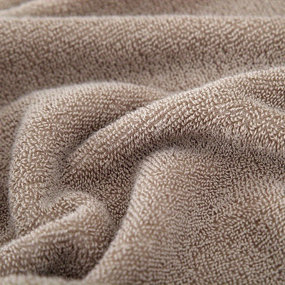 4-Piece Towel Set - Modern Striped Bath and Hand Towels, Super Soft Knit Fabric, Cotton 75% Polyester 25%, Space Theme, 385gsm - Ideal for Bathroom, Spa, Hotel, Outdoor Use