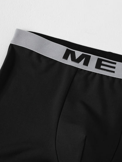 10-Pack Men'S Boxer Briefs - Breathable, Comfortable, Stretchy Underwear with "NINJA" Graphic, Solid, Perfect for Casual Attire, Gym, Or Everyday Wear