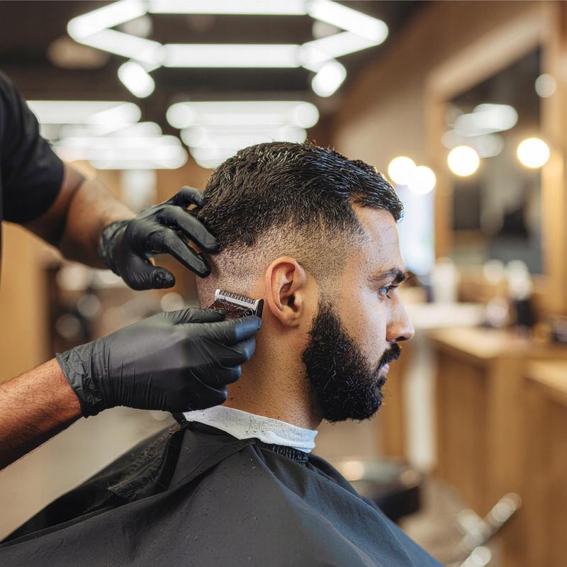 Nitrile Gloves, Powder-Free in Black, Size M, Packaging 100pcs, Made of High-Quality Nitrile Resistant to Punctures, Chemicals And Tears, Latex-Free And Powder-Free Hypoallergenic And Safe for Sensitive Skin, Universal – Fi