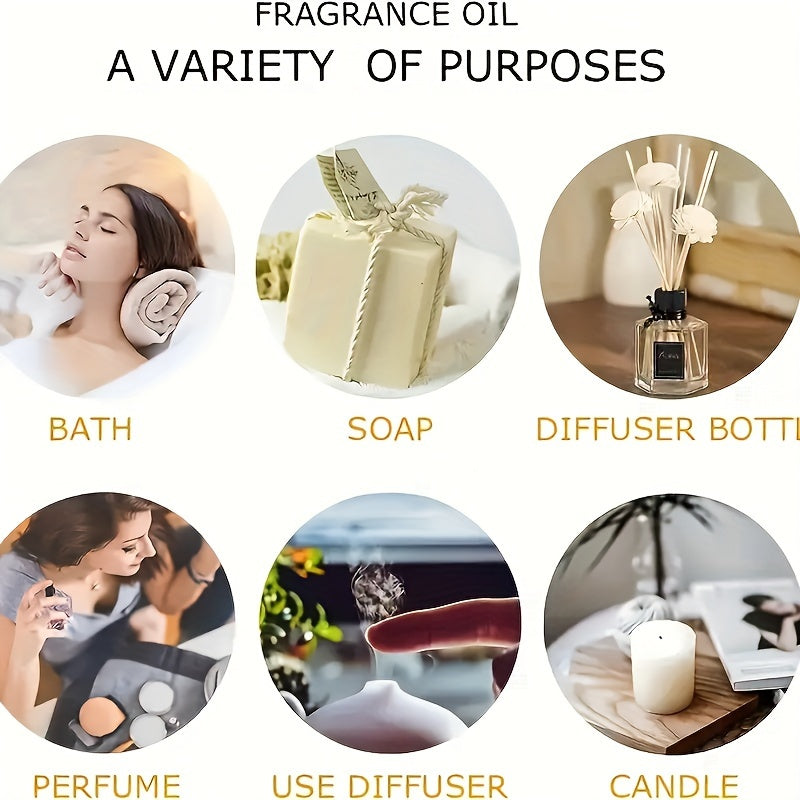 Each - Premium Essential Oil Set for Diffusers, Humidifiers, Candles &amp; Hair Care - Includes Rose, Ocean, Cherry Blossom, Lavender, Jasmine, Sandalwood, Sweet Orange, White Tea, Lemon, Mint, Mini