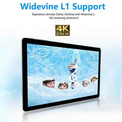 CRELANDER W30 2 in 1 Tablet PC Android 15 Tablet, RAM 12GB (4+8GB Expand)+128Gb ROM, with Case, (Keyboard, Mouse, Pen) Can Optional, 2.4G/5G Wifi, GMS, GPS, Google, Pad, Tablet PC, Tablet, Pad