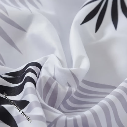 Four Seasons Four-Piece Set of Active Print Fabric, 1pc Quilt Cover Without Quilt Core, 1pc Bed Sheet, 2pcs Pillowcase Without Pillow Core, Comfortable, Soft, Breathable, Active Print Fabric, Suitable for Dormitory, Living Ro