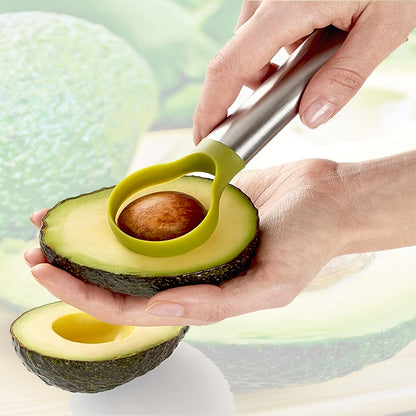 Avocado Slicer and Pitter - Multifunctional Avocado Cutter, Core Separator, Mincer, and Peeler for Home Kitchen Accessories