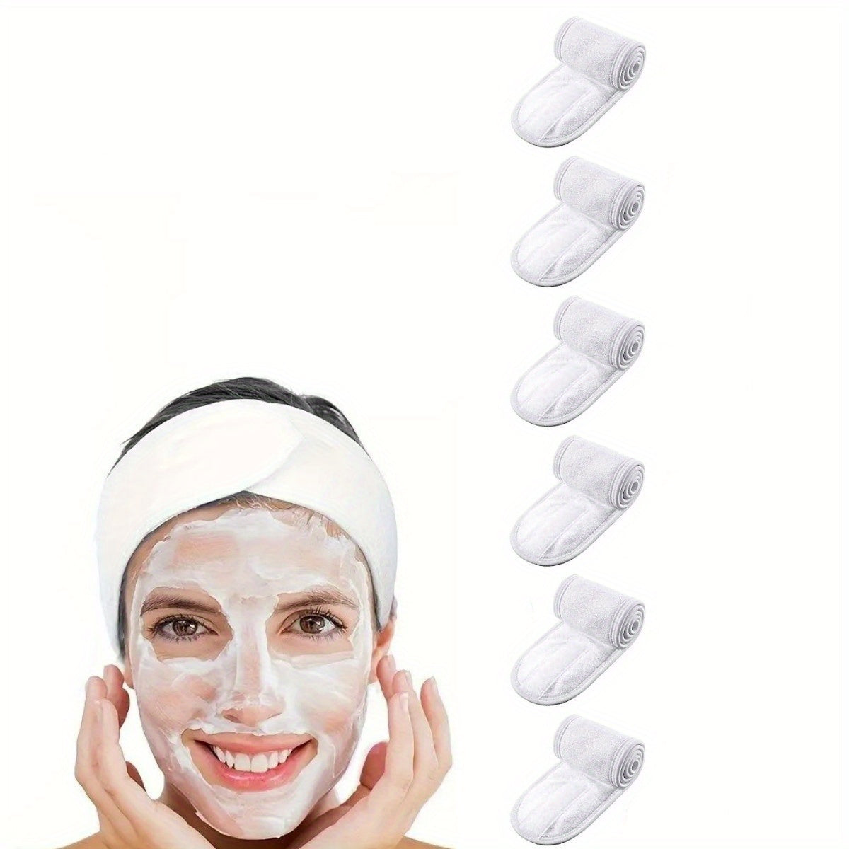 Women's Adjustable Hairband With Soft Non-slip Headscarf Makeup Headwear Is Used For Washing Face Bathing Yoga Sports And Running