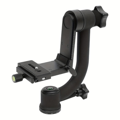 360 Degree Panoramic Gimbal Tripod Head, Panoramic Boom Cradle Head, Panoramic Gimbal Tripod Head, Wideangle Shooting, Panoramic Photography, Smooth Rotation, Adjustable Head, Precision Engineering, Lightweight Material, Vide