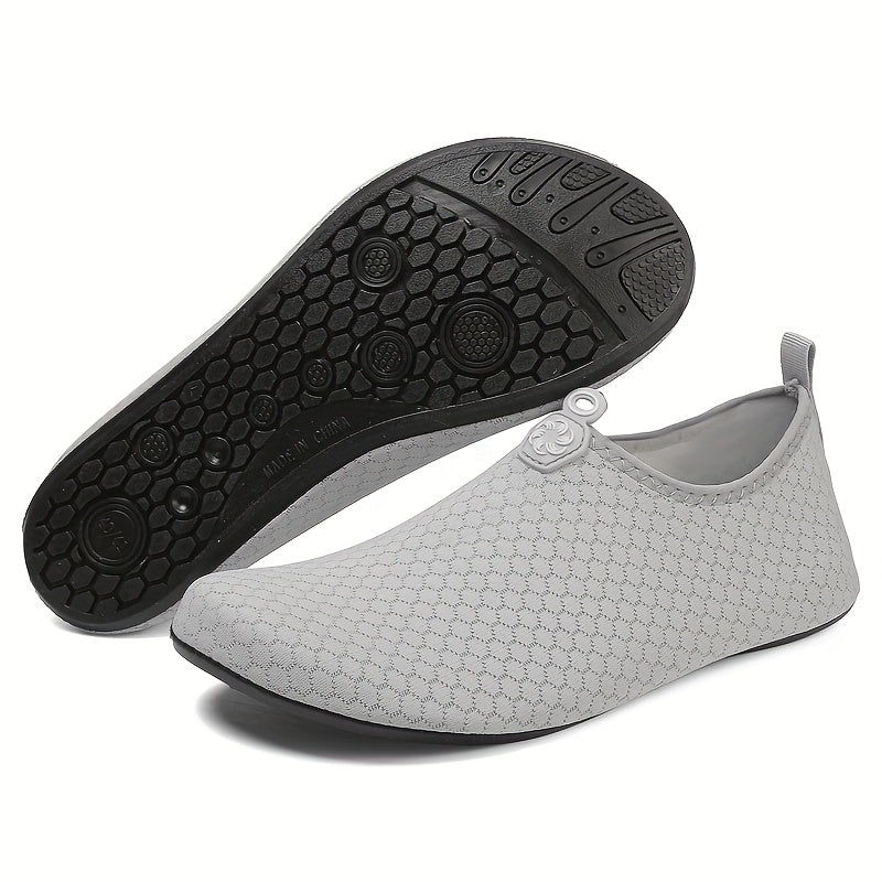 Calçado de praia, ideal para caminhadas, com sola plana antiderrapante, adequado para natação, surf, passeios de barco e pesca - perfeito para atividades na praia e em riachos, bem como aventuras ao ar livre.