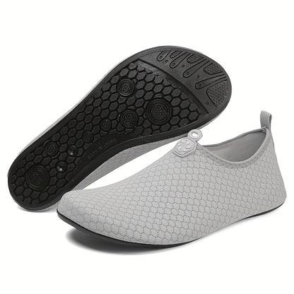 Calçado de praia, ideal para caminhadas, com sola plana antiderrapante, adequado para natação, surf, passeios de barco e pesca - perfeito para atividades na praia e em riachos, bem como aventuras ao ar livre.