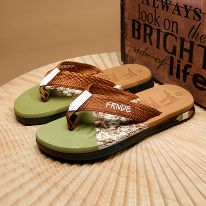 [Customer Favorite] These Stylish Slippers Are Not Only Fashionable But Also Extremely Comfortable to Wear. Featuring Anti-Slip, Wear-Resistant, and Ultra-Soft Insole Designs, They Are the Perfect Choice for Casual Attire. Id