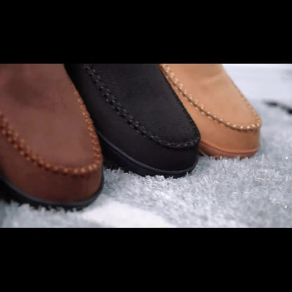 SKYGRASS Unisex Slip-On Slippers - Thick Cushioned EVA Sole, Soft Fabric Upper & Lining, Round Toe Design for Indoor/Outdoor Use - Winter Warmth, Casual Comfort - Ideal Gift for Men & Women, Indoor Slippers, Indoor Footwear,