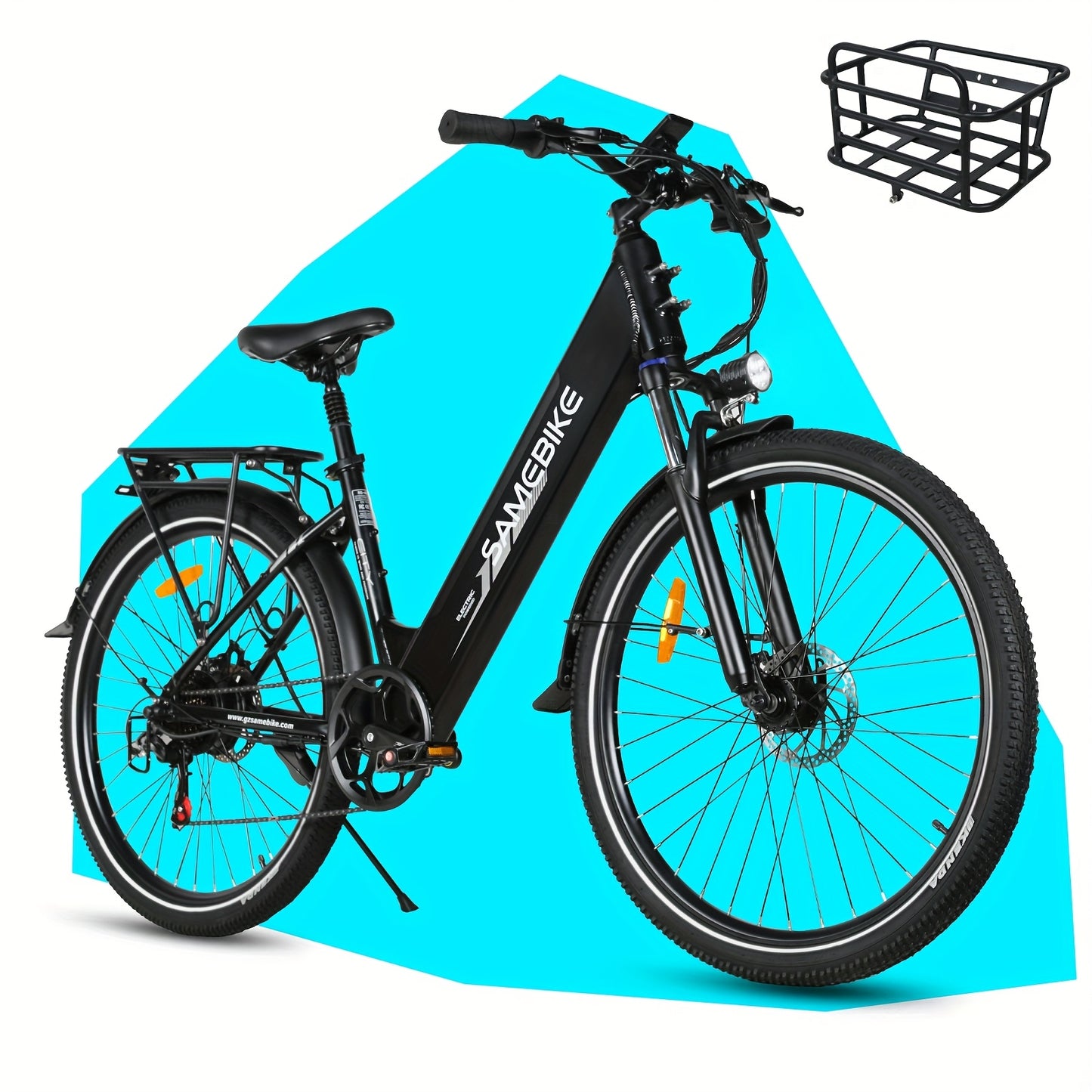 Folding Electric Bike | 26x3.0-inch Durable Tires | 48V13AH Removable Battery | 250W Motor | Disc Brakes | LCD Smart Meter | 100-110km Power-Assisted Range, Mountain Bike, Adult Bike, Cycling Assistant,  Urban Commuting, Mode