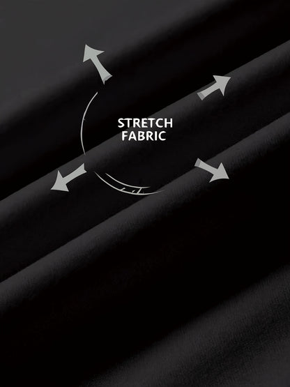 2pcs Women'S High-Waisted Wide-Leg Pants with Heart Letter Print - Casual Loose-Fit Joggers, Solid Color, All-Season Comfort, Pockets, Versatile for Casual Attire