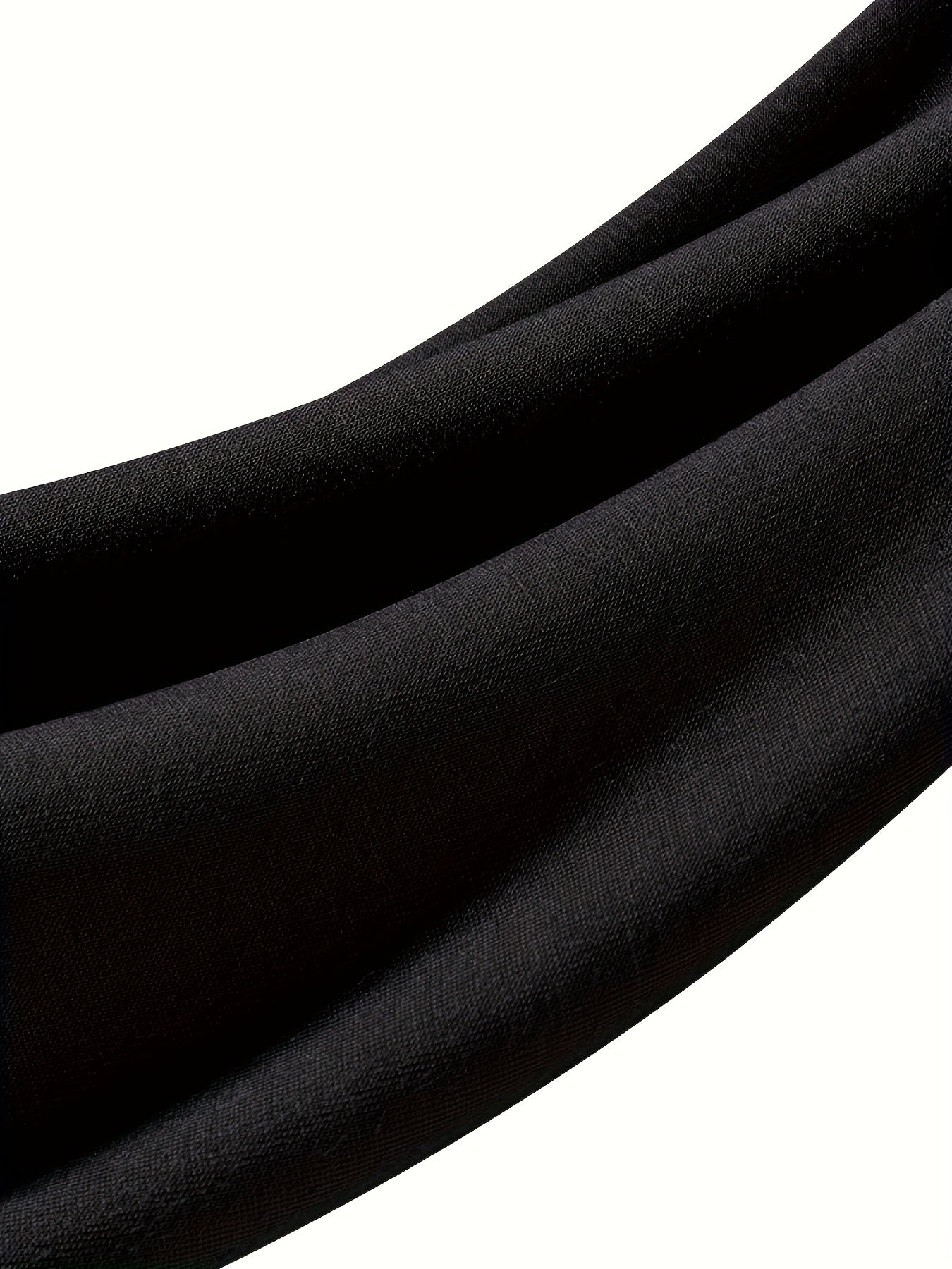 Conjunto de 4 Cuecas Boxer Pretas e Douradas - Viscose Macia e Respirável, Confortável para Uso Diário, Ajuste Slim com Elasticidade, Design em Cor Sólida, Roupa Íntima Casual | Cuecas Boxer | Cuecas Boxer para Oferta