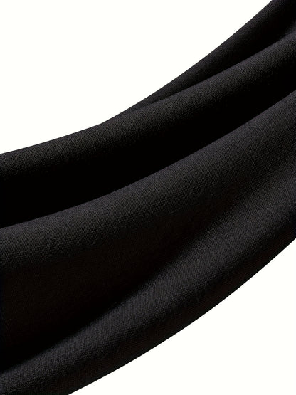 Conjunto de 4 Cuecas Boxer Pretas e Douradas - Viscose Macia e Respirável, Confortável para Uso Diário, Ajuste Slim com Elasticidade, Design em Cor Sólida, Roupa Íntima Casual | Cuecas Boxer | Cuecas Boxer para Oferta