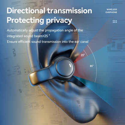 GENAI M47 Earbud - Compact, Wireless, Active Noise Canceling, USB-C Charging, Long Endurance, Easy to Carry, Ideal for Sports and Games, Sports Headphones|Sleek Design|Wireless Earbud