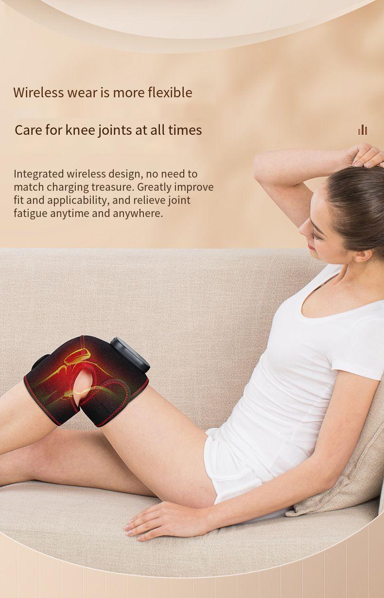 Intelligent Charging, Heating, Vibration Knee Massage Instrument For Middle-aged And Elderly People's Shoulder And Knee Dual Use