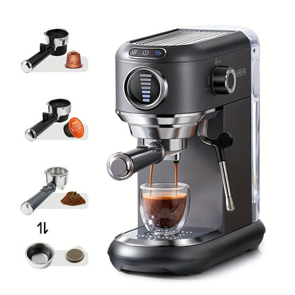 CAFELFFE Máquina de Café Espresso 4-in-1