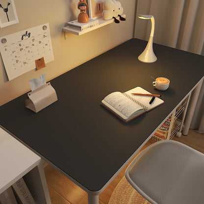 1 PU Leather Desk Pad Large Non-slip and Wear-resistant Office Desktop Protective Pad Easy to Clean Multi-functional Writing Pad Mouse Pad Essential for Home and Office Available in Black, Brown and Gray, Home Workspace, Writ