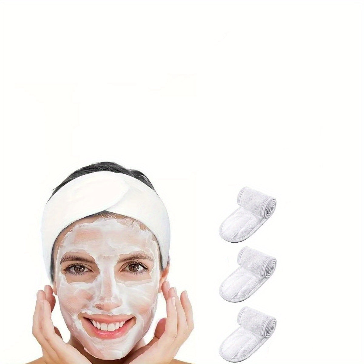 Women's Adjustable Hairband With Soft Non-slip Headscarf Makeup Headwear Is Used For Washing Face Bathing Yoga Sports And Running
