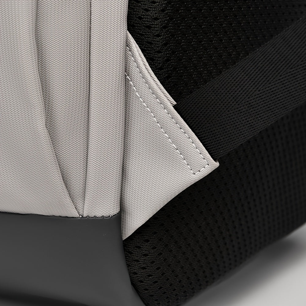 Men's Large Capacity Expandable Laptop Backpack - Heavy-Duty 39.62 cm Computer Bag with 15-Inch Compartment, Padded Shoulder Straps & High Quality Design for, College,, Travel - Durable Black/Grey Commuter Backpack for s, Bac