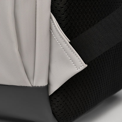 Men's Large Capacity Expandable Laptop Backpack - Heavy-Duty 39.62 cm Computer Bag with 15-Inch Compartment, Padded Shoulder Straps & High Quality Design for, College,, Travel - Durable Black/Grey Commuter Backpack for s, Bac