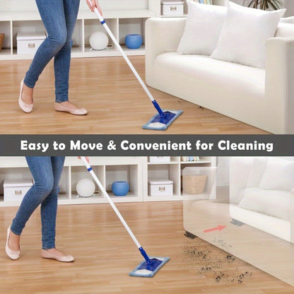 6-Piece Upgraded Furniture Dolly Set, Includes 4 Furniture Movers with 4 Wheels, 1 Pry Bar, 1 Pair of Gloves, Carbon Steel Panel Heavy-Duty Dolly, Furniture Lifter with 4 Universal 360° Swivel Rubber Wheels, Max Load 999.72